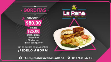 Antojitos Mexicanos La Rana food