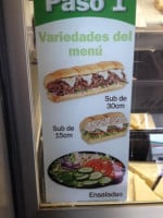 Subway Suc. Colon food