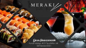 Meraki Sushi food