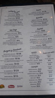 Zitla Y Zicatela Restaurante Bar menu