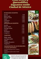 Huaraches Y Quesadillas Gigantes Estilo Ciudad De México food