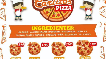 Carlitos Pizza inside