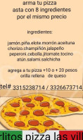 Carlitos Pizza food