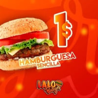 Lalo Burger 2 food