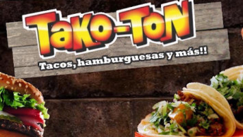 El Tacoton Tacos De Carne Asada food
