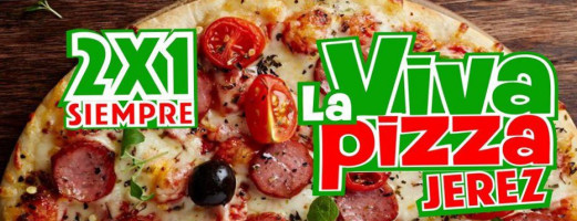 Viva La Pizza Jerez food