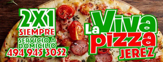 Viva La Pizza Jerez food