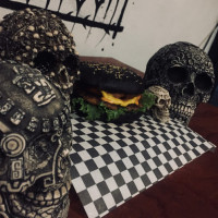 Dark Burger food