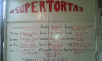 Super Tortas El Guero menu