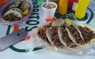 Tacos De Carne Asada food