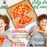 Pizzas El George food