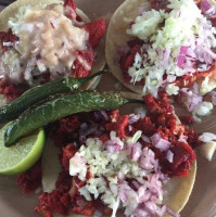 Tacos De Adobada El Torito food