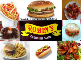 Robin's Hamburguesas food