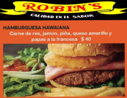 Robin's Hamburguesas food