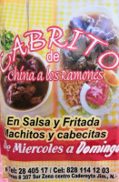 Cabrito De China A Los Ramones food