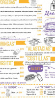 Itacate De Anvorgesas menu