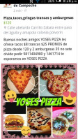 Yoses Pizza food