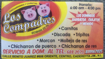 Chicharrones Los Compadres food