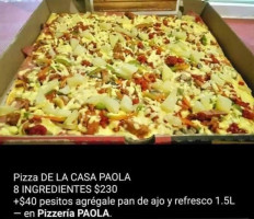 Pizzería Paola food