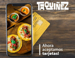 Taquiñez food