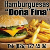 Hamburguesas Doña Fina food