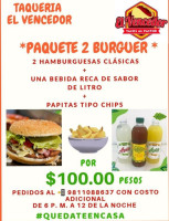 Taqueria El Vencedor food