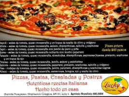 Lucky Pizza Pastas food