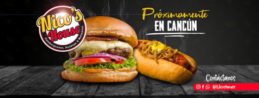 Nico´s House Hamburguesas Y Hot Dogs En Cancún food