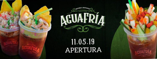 Aguafría food