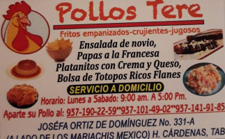 Pollos Tere food