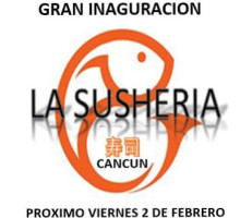 La Susheria De Cancun food