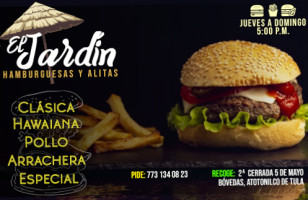 El Jardin Hamburguesas Y Alitas food