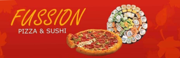 Fussion Pizza&sushi food