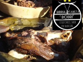 Birria Y Cabeza Rodri food