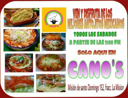 Cano S food