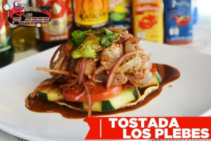 Mariscos Los Plebes food