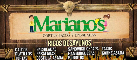 Mariano's Cortes, Tacos Y Ensaladas food