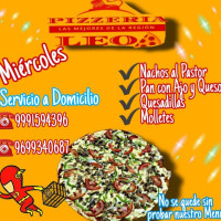 Pizza Leo food
