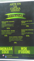 Arte En La Cocina(street Food) menu