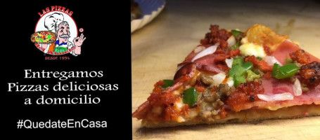 Las Pizzas Del Abuelo food