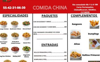 Comida China Dany Express food