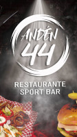 AndÉn 44 Restaurante Sport Bar food