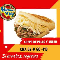 Arepas Y Sándwiches Hambre Vieja food