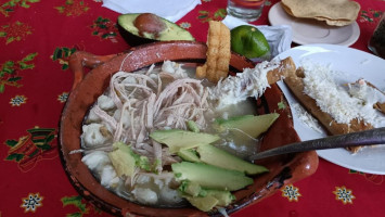 Pozolería Los Molcajetes La Casa De Doña Abi food