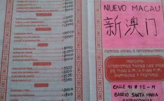 Nuevo Macav menu