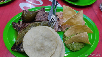 Taquería Las Brasas food