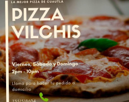 Pizzas Vilchis food