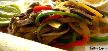 Fajitas Express food