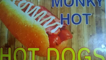 Hamburguesas, Postres.alitas Monky Hot food