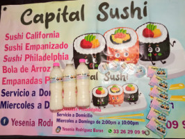 Capital Sushi food